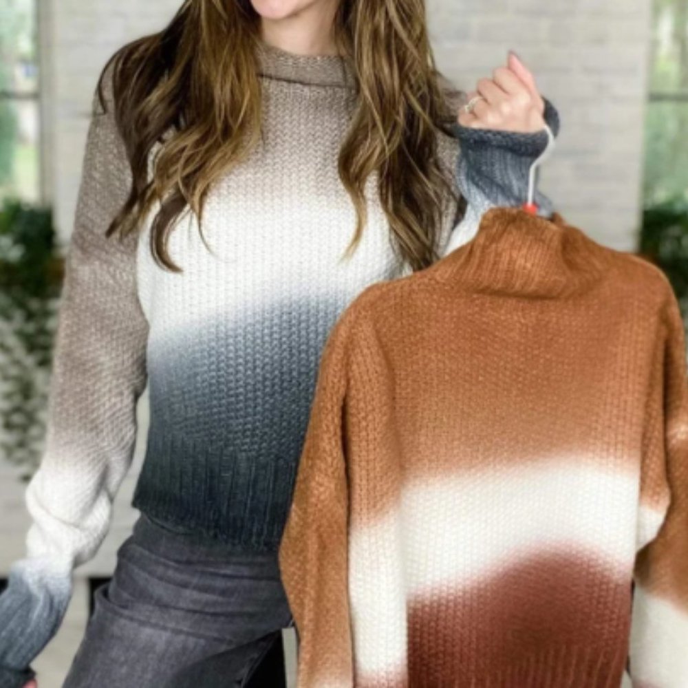 Women's BLURRED LINES SWEATER